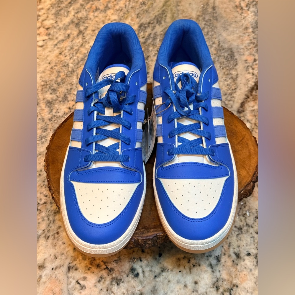 adidas Royal Blue and White Sneakers